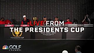 U.S. team not taking Presidents Cup win for granted | Live From the Presidents Cup | Golf Channel