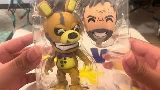 fnaf movie spring bonnie youtooz figure review! ( fnaf merch review)