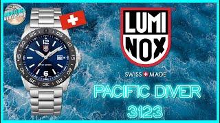 SoCal Swiss! | Luminox Pacific Diver 200m Quartz Diver w/Carbonox™ Bezel 3123 Unbox & Review