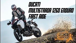 2019 Ducati Multistrada 1260 Enduro First Ride, The 250kg Panigale On Stilts