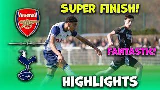 Arsenal vs Tottenham | u18 Premier League epl | Arsenal highlights 08-03-2025