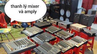 1 đống mixer .vang cơ . amply nhật . amply china và đủ thứ bao ship