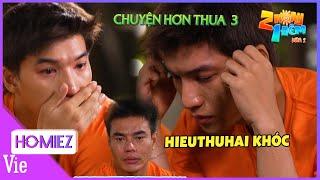 CHUYỆN HƠN THUA 3: HIEUTHUHAI lần đầu KHÓC quyết tâm giành chỗ ngủ sướng 2 Ngày 1 Đêm Mùa 2