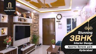 Modern Interior Decoration for 3BHK Apartments in Hyderabad | Nifty Interio