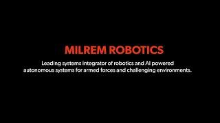 Europe's leading RAS developer Milrem Robotics