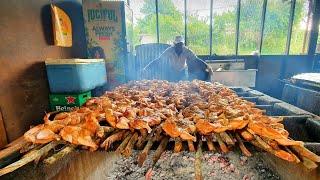 BOSS of Jamaican Jerk!! EXTREME Meat Seasoning!! Street Food Jamaica