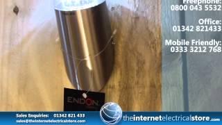 Endon Lighting - Outdoor IP44 Rated LED Wall Lantern in Stainless Steel - YG-943-SS