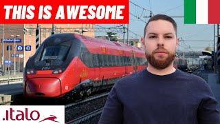 Riding Italy's BEST High-Speed Train in Business Class (ITALO Review)