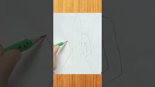 Simple Girl Drawing | #shorts #youtubeshorts #youtubeshorts #drawing #shortvideo #short