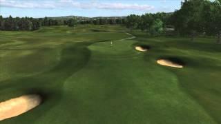 10th Hole overview of the Montgomerie Course with Shane O' Donoghue