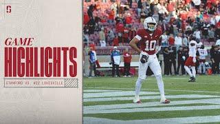 Highlights: Stanford Football vs. #22 Louisville