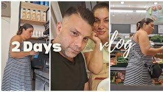 2ήμερο #vlog - Supermarket Haul, Δουλειά & Έξοδος! Nancy Stergiou