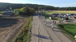 Kootenay Rockies Gran Fondo from the sky