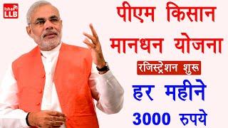 पीएम किसान मानधन योजना | pradhan mantri kisan mandhan yojana in hindi | kisan yojana details 2020