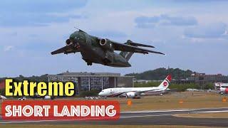 Brazilian Embraer KC-390 Spectacular Short Landing