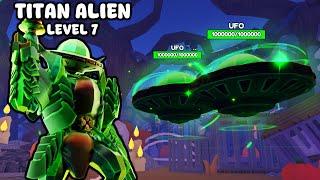 NOWY TITAN ALIEN MAN JEST GIGA OP! w TOILET TOWER DEFENSE ROBLOX