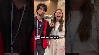 Bonn Climate Change Conference 2025 Day 4: Lucas D'Ávila (Caritas Brazil) and Annia Klein (CIDSE)