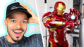 UNBOXING A $10,000 IRONMAN MARK 46 XLVI SUIT | Jeremy Lynch