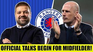 BIG Transfer News As Rangers Start OFFICIAL Talks For Midfielder!