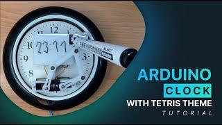 Arduino Plot Clock with Tetris Theme | Tutorial