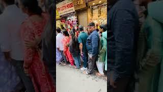 rush in arun vastra bhandar chandni chawk delhi #shorts #youtubeshorts