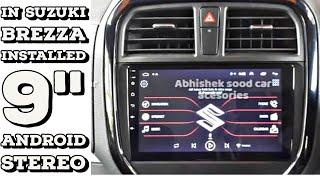 New Maruti Brezza Android car music player #suzuki #asca#abhisheksoodcaraccessories#brezza