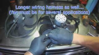 VW A4: Large radiator fan replacement