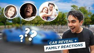 NEW CAR REVEAL + FAMILY REACTIONS