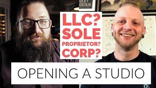 OPENING A STUDIO:  Contracts, Business Entity ASK A LAWYER!