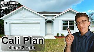 Tour this DR Horton Cali Plan: New Home in Palm Bay, Florida with BIG Incentives!