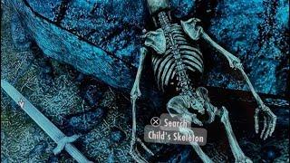 Skyrim Secret at the peak of solitude Mountain