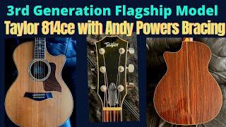 3RD Generation - Taylor 814ce with Andy Powers Bracing