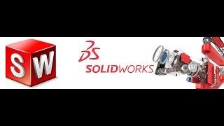 SOLIDWORKS УРОК 2 бобышка вырез