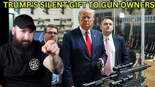 Trump's Silent Gift to Gun Owners Nobody Talks About