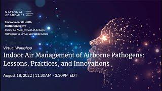 Indoor Air Management of Airborne Pathogens: Lessons, Practices, and Innovations