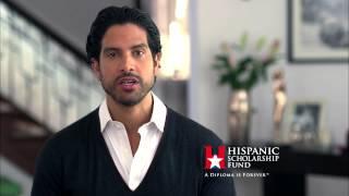 Adam Rodriguez - Hispanic Scholarship Fund English PSA 2014