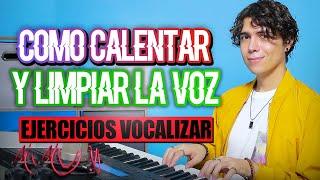 Como CALENTAR y LIMPIAR la VOZ para cantar | Clase de Vocalización | Vargott