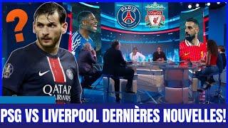 PRÉ-MATCH: PSG VS LIVERPOOL DERNIÈRES NOUVELLES ! QUELS SONT LES 11 TITULAIRES DU PSG? KVARA JOUE ?