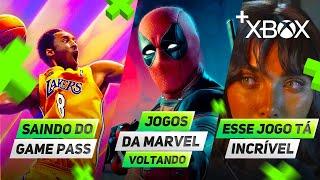 MARVEL e XBOX com JOGO do DEADPOOL e MAIS, JOGOS GRANDES SAINDO do GAME PASS e JOGÃO INSANO no XBOX!