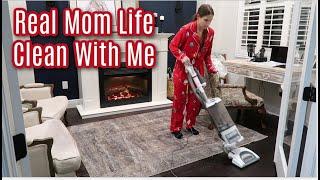 Real Life Clean With Me! Mom Life Deep Cleaning Closing Shift Cleaning Motivation
