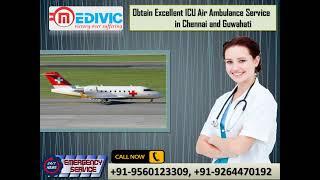 Choose Advanced Life Support Air Ambulance Service in Chennai by Medivic