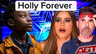 Simon's Dream Team: Holly Forever Powerful Worship Song That Makes Judges Wows | AUDITION | AGT 2024