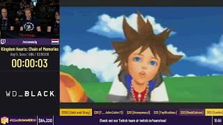 Kingdom Hearts: Chain of Memories [Any% Sora] by Mrzwanzig - #ESASummer19