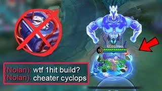 MOONTON THANKYOU FOR THIS NEW CYCLOPS REVAMPED BUILD!!🫡(You Must Try) - Mobile Legends