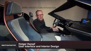 BMW i Vision Future Interaction - Holger Hampf, User Interface and Interior Design | AutoMotoTV