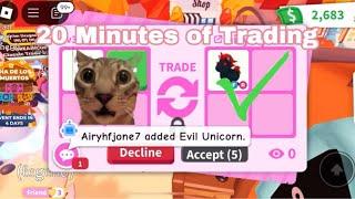 20 Minutes of ADOPT ME TRADING•