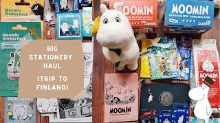 My travel journal, trip to Finland (part 1, big stationery haul, Moomin shops).