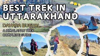 Best Trek in Uttarakhand | Dayara Bugyal | Easy Trekking Guide for Beginners | Complete Adventure ️