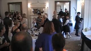 Wedding Reception Entry, By Bagpiper in South Wales - John Campbell
