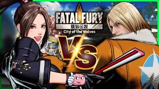 Terry Bogard VS Mai Shiranui  FATAL FURY CotW | DEV Gameplay | 4K 60fps